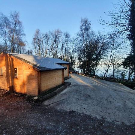 PortroeStunning Log Cabin On The Lake别墅 外观 照片